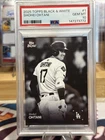 2025 Topps Black & White Shohei Ohtani PSA 10 #1