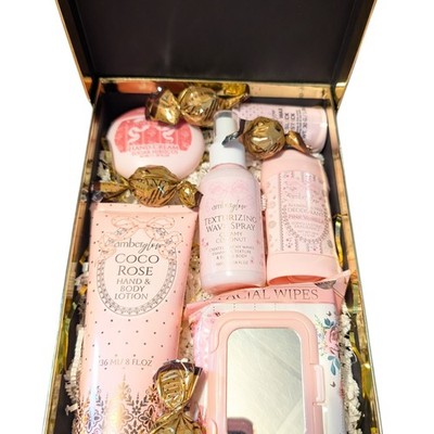 Amber Glow Pink Lotion, Hand Cream, Texturizing Spray & Deodorant