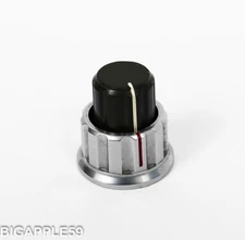 Kenwood R-5000 Receiver Dual Pot Control Knobs - Replacement