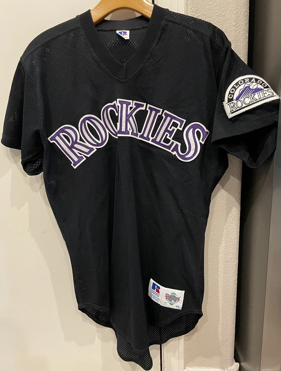 Vintage MLB (Russell Athletic) - Colorado Rockies Baseball Jersey