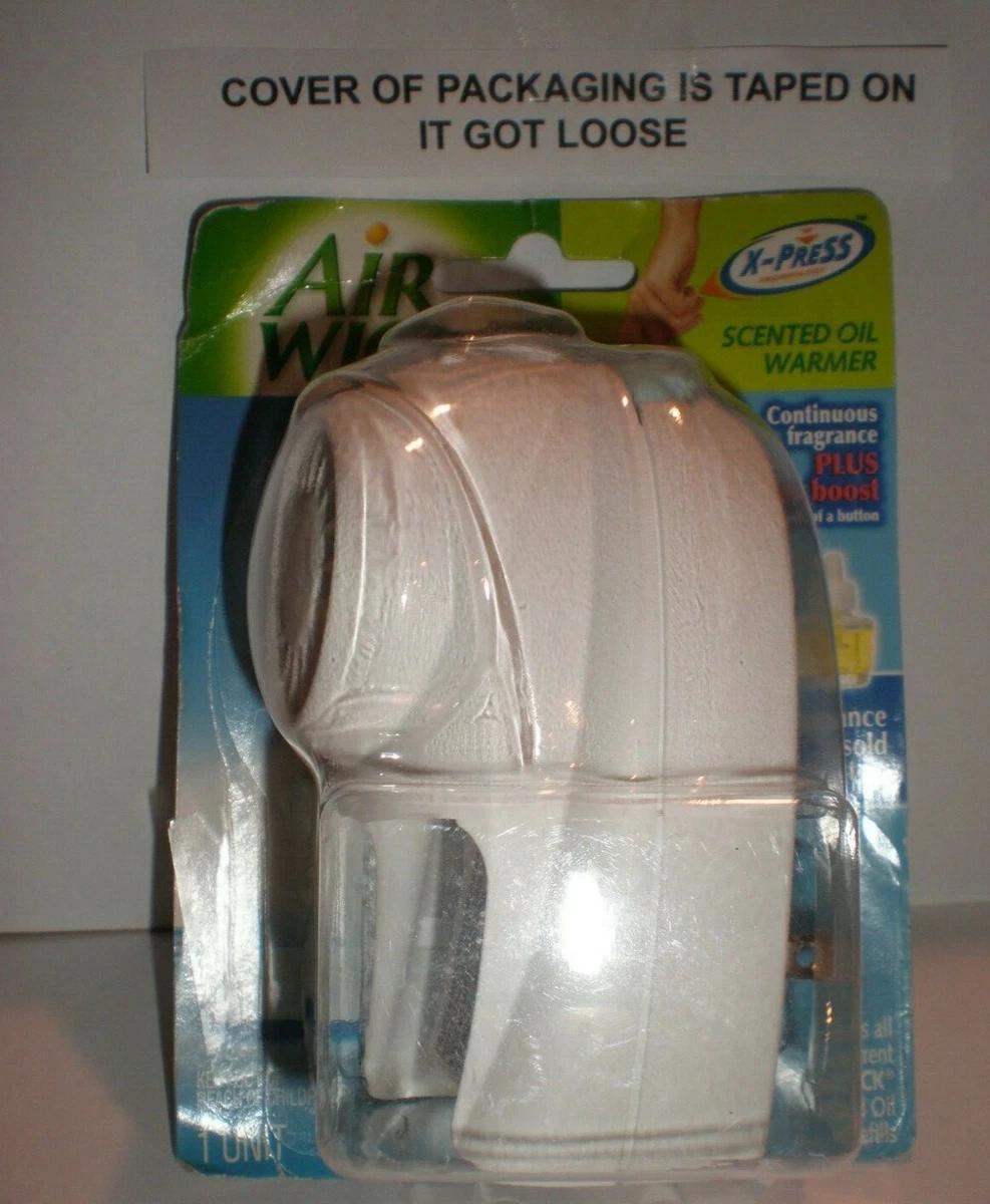 1 AirWick Scented Oil Plugins Warmer with Extra Boost Built In Fan