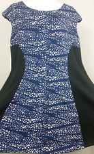 NWT Metaphor Womens Dress Plus Size 3X Sleeveless Stretch Abstract Casual Party 