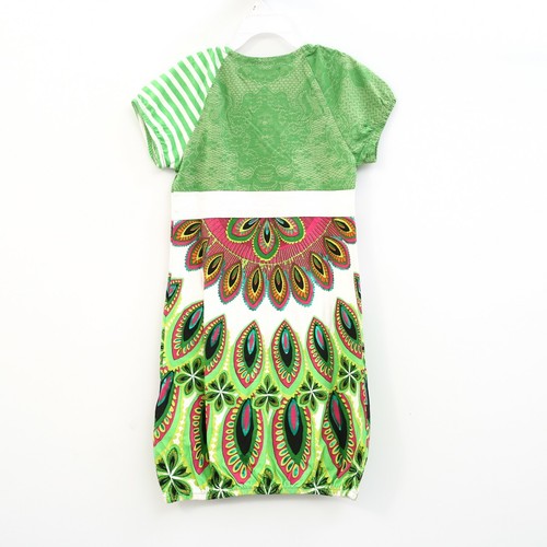Desigual Girls Kids Aranfa Floral Printed Mini Dress Striped 9-10 Years 231214 - Picture 6 of 8