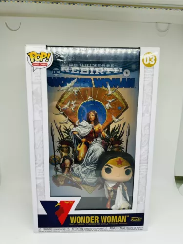Funko Pop! Comic Book Cover with Case: DC Universe - Wonder Woman #03