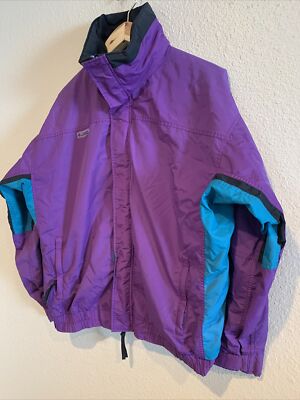 VINTAGE COLUMBIA 90s Men's Radial Sleeve Bugaboo Shell Jacket