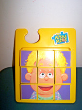 FISHER PRICE THE PUZZLE PLACE CUBES BLOCKS JULIE KIKI SKYE BEN LEON JODY FACES