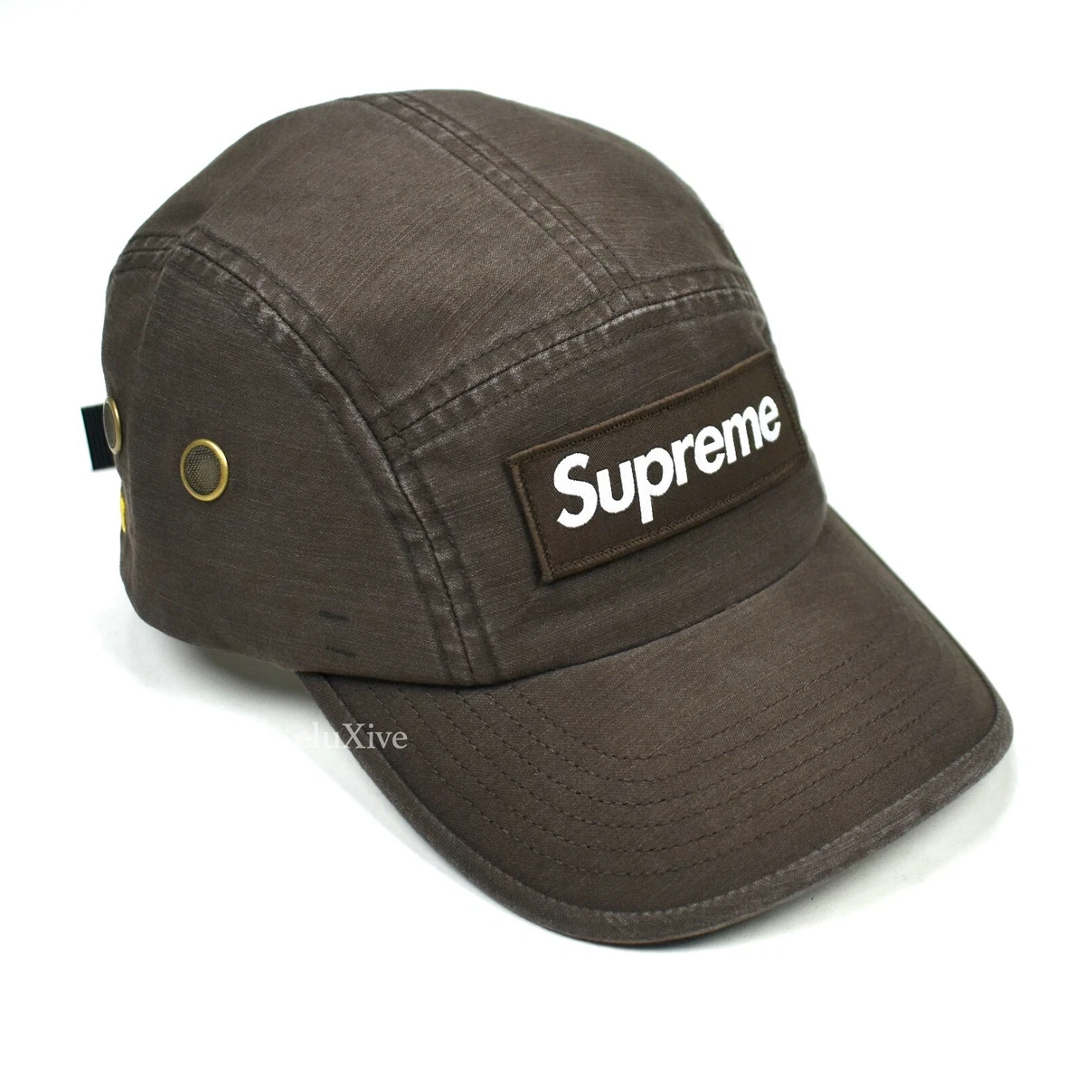 Supreme clearance cap brown