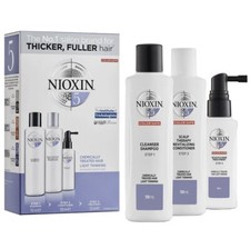 Image of Nioxin hair kit system 5 chemically treated hair light thinning