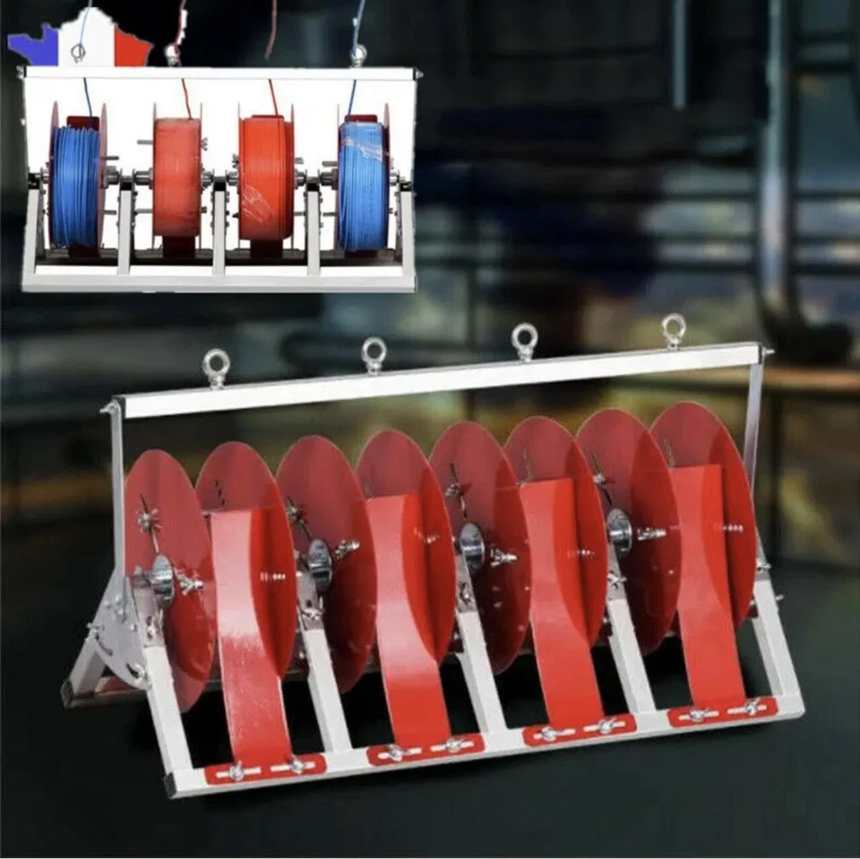 Pay-off Line Handy Gadget Electric Wire Pay-off Rack Fly Reel Pay-off Plate  - Image 3 of 4