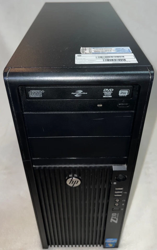 HP Z210 CMT Workstation | 1TB HDD | 8GB RAM | Nvidia Quadro2000|Professional Use - Image 3 of 4