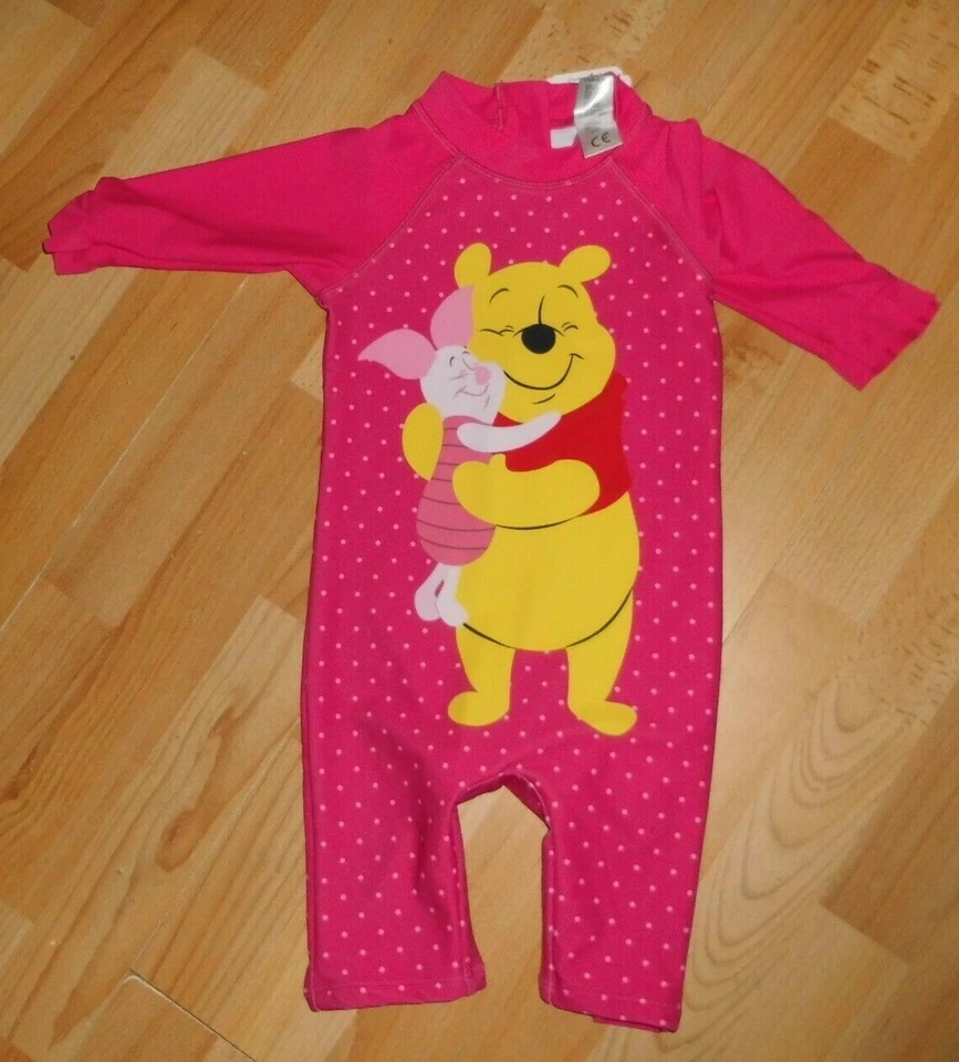 Bade - Overall  mit  UV Schutz Protect 60  Badeanzug  Disney Winnie Pooh  Gr  92
