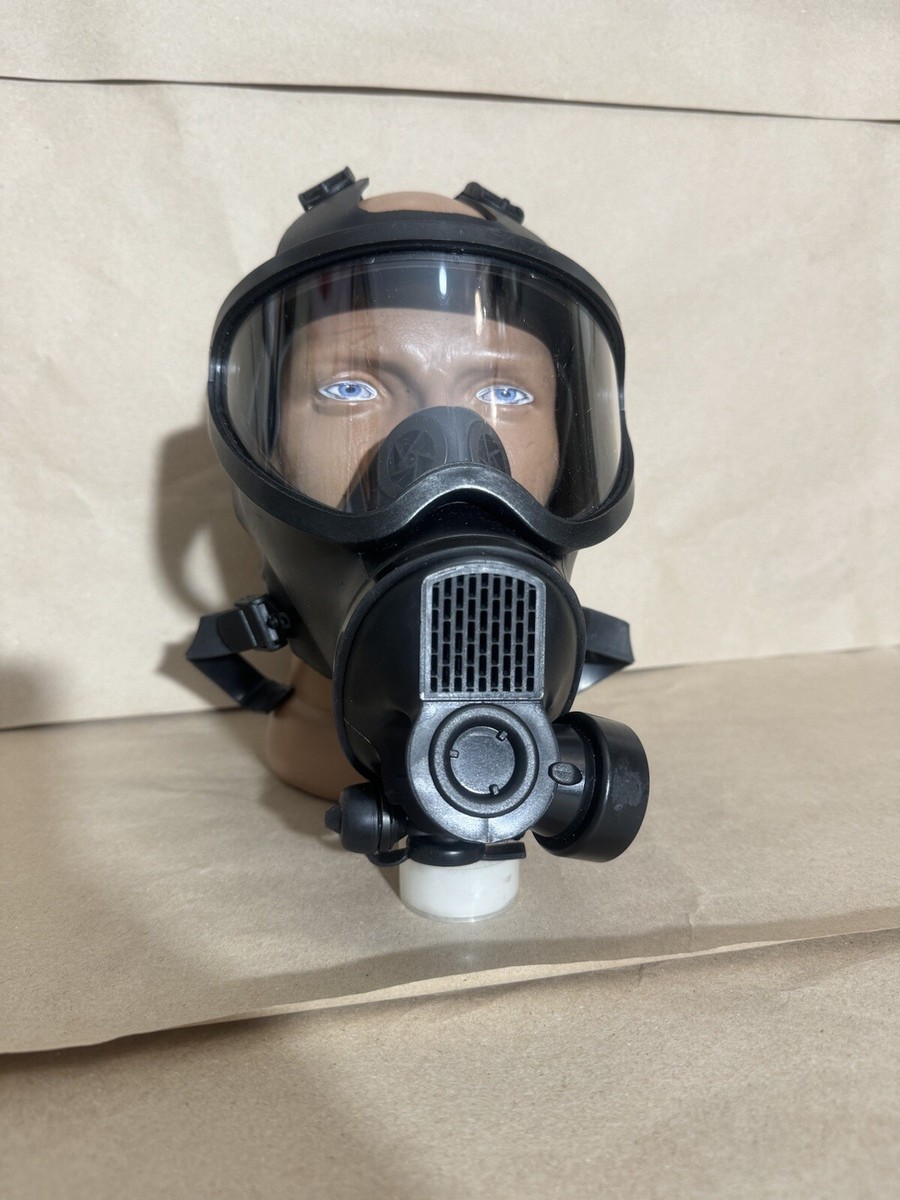 Belgium BEM-4GP Protection Gas mask 1996 SIZE M Antique Vintage