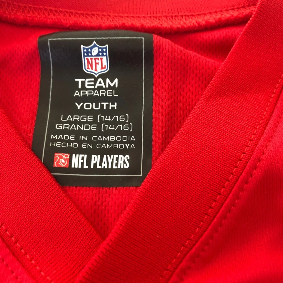 Camiseta deportiva grande de Kansas City Chiefs Dwayne Bowe juvenil Foto 2 de 4