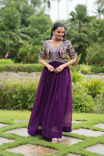 Designer Pakistani Salwar Kameez Ready To Wear Suits Indian Wedding Party Dress - Picture 4 of 16