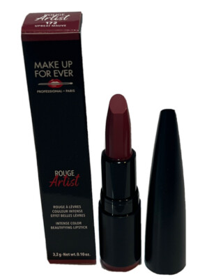 MAKE UP FOR EVER ROUGE ARTIST INTENSE COLOR BEAUTIFYING LIPSTICK 172 UPBEAT MAUV