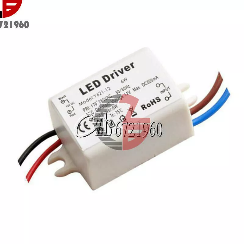 6W 10W 12W 18W 30W 40W LED Power Supply LED Driver Transformer DC 12V Light  Bulb