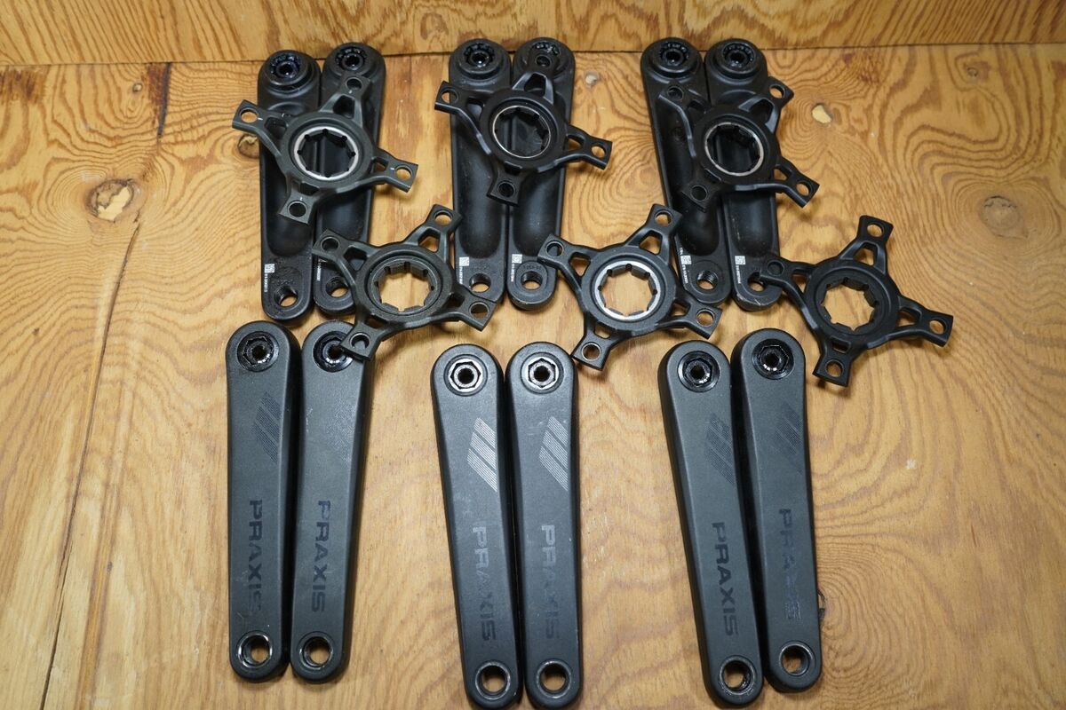 Praxis Crankset with spider / 170mm / 104 BCD / ISIS Spline