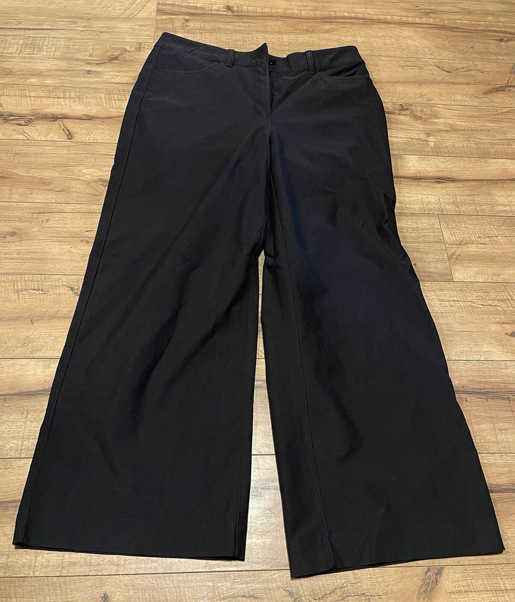 Lululemon Men's Pants Black Straight Wide Leg with Pockets