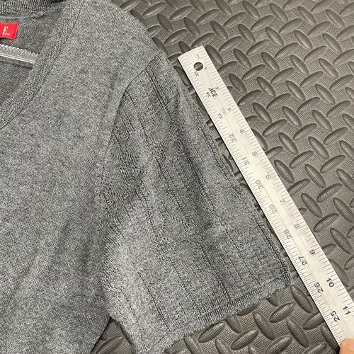 New Elle Heritage Gray Scoop Neck Mini Dress Women's Casual Wear Size XL - Picture 6 of 8