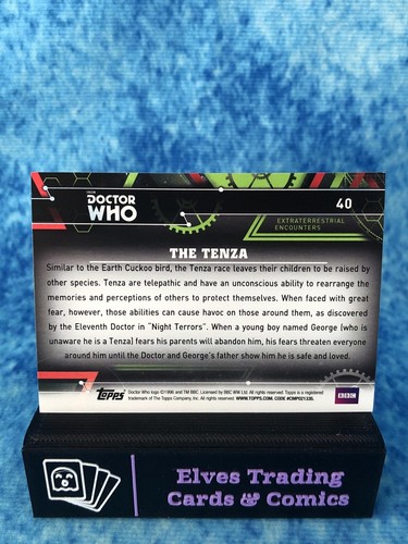 Doctor Who Extraterrestrial Encounters GREEN base SINGLE Non-Sport Trading Card - Picture 74 of 194