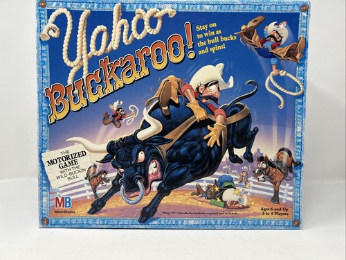 Yahoo Buckaroo Motorized Bull Game - Complete - Bull Doesn't Work ...
