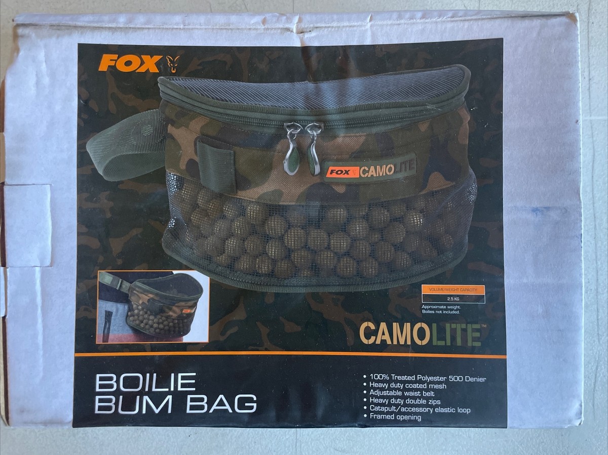 Fox Camolite Boilie Bum Bag STD Carp Luggage