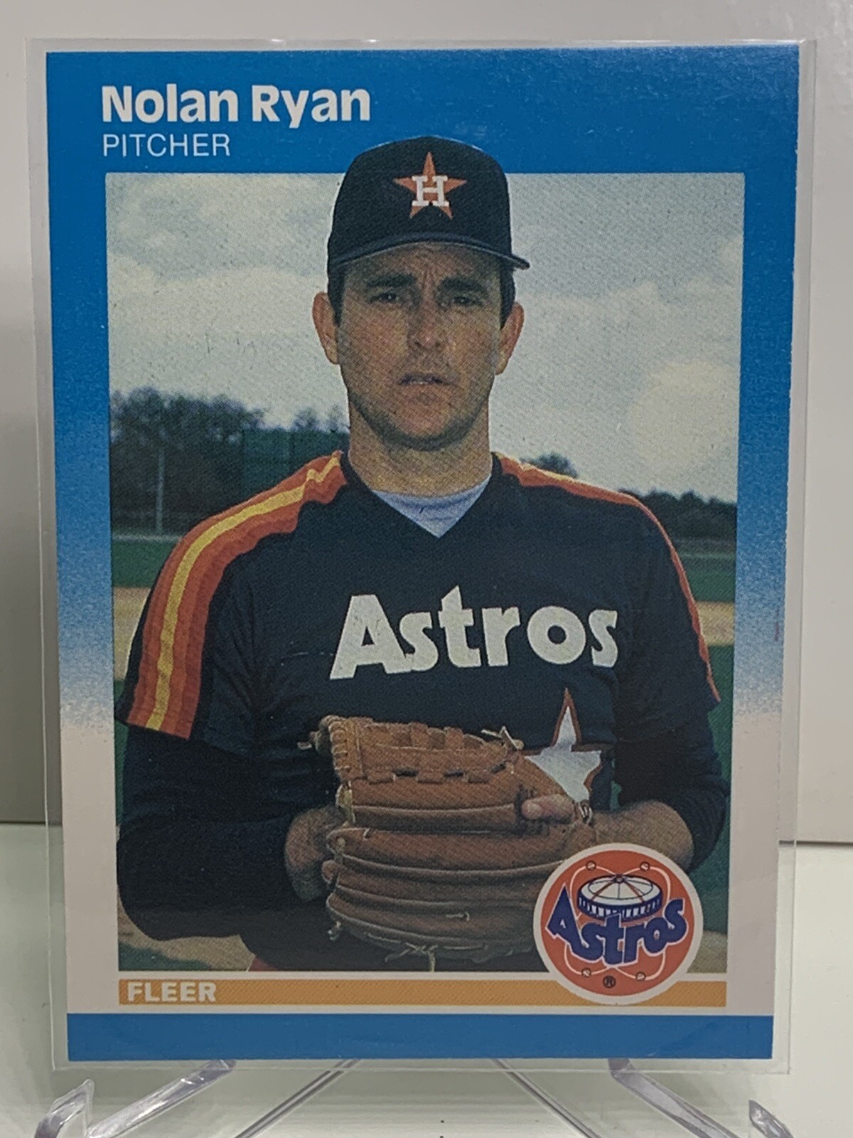 1987 FLEER #67 NOLAN RYAN HOUSTON ASTROS BASEBALL