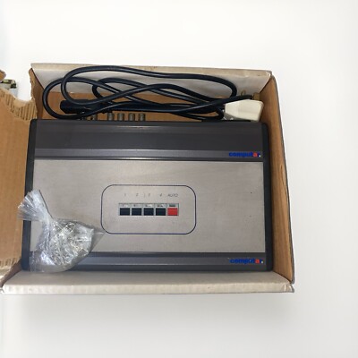 Computer Grafik Video Mechanischer Umschalter 4 IN / 2 OUT NEU