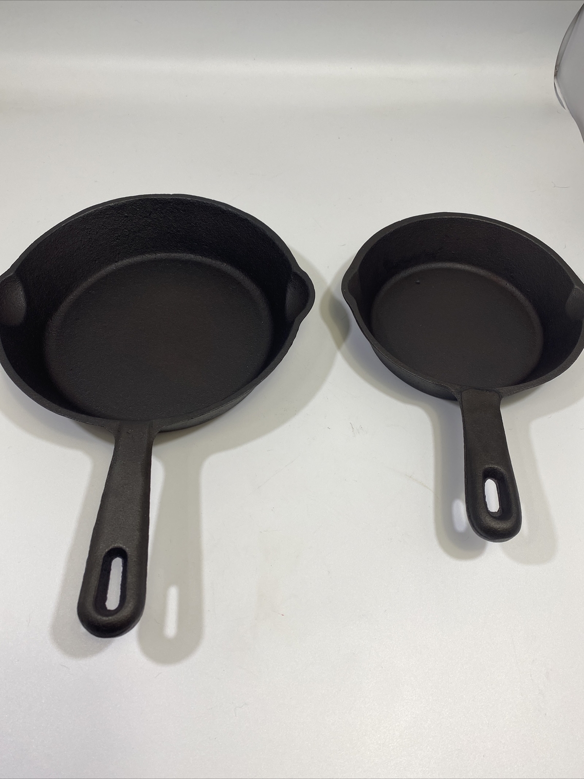 Lot Of 2 Cast Iron Skillets eBay