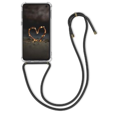 Hülle für Huawei Nova 9 SE Handyhülle Band Handykette Kordel Schnur transparent