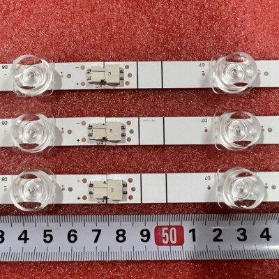 Kit 8 Strisce LED Retroilluminazione SVH550FA1 Per TV Hisense 55'' (55R6G, 55A6G, 55R6070G, 55R6095G5)