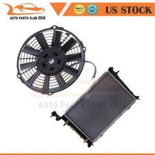 Radiator and Cooling Fan Assembly For 2005-2008 Kia Sportage 2.7L