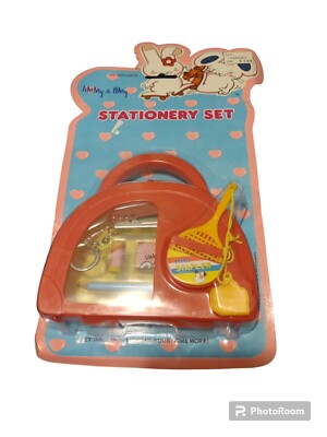 VTG Target 80s JIMMY & AMY Mini Sketch Purse STATIONERY SET NEW