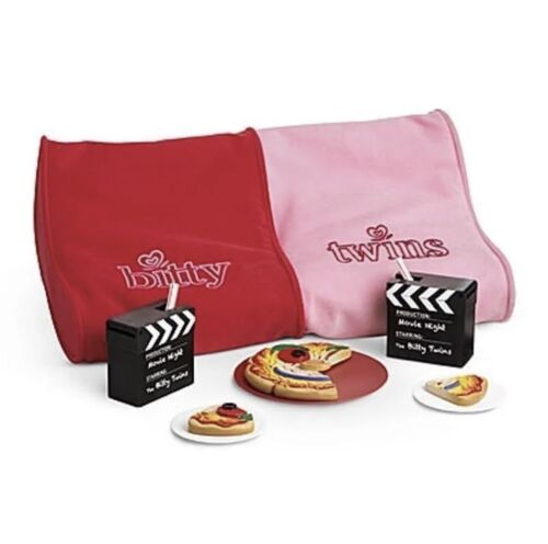American Girl - Bitty Baby/Twins Movie Chair and Snack Set - New In Box. - Picture 1 of 5