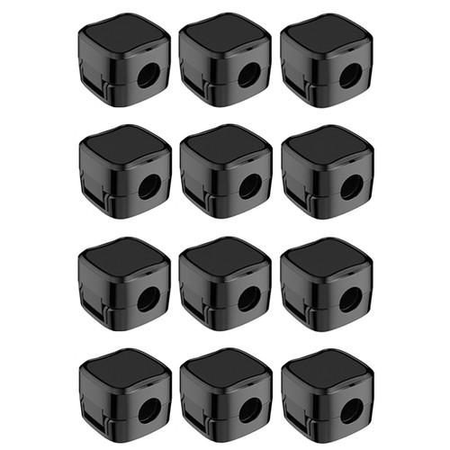 12x Magnetic Cable Winder Cord Organizer Lead Management Charger Cable Clips - Afbeelding 3 van 18
