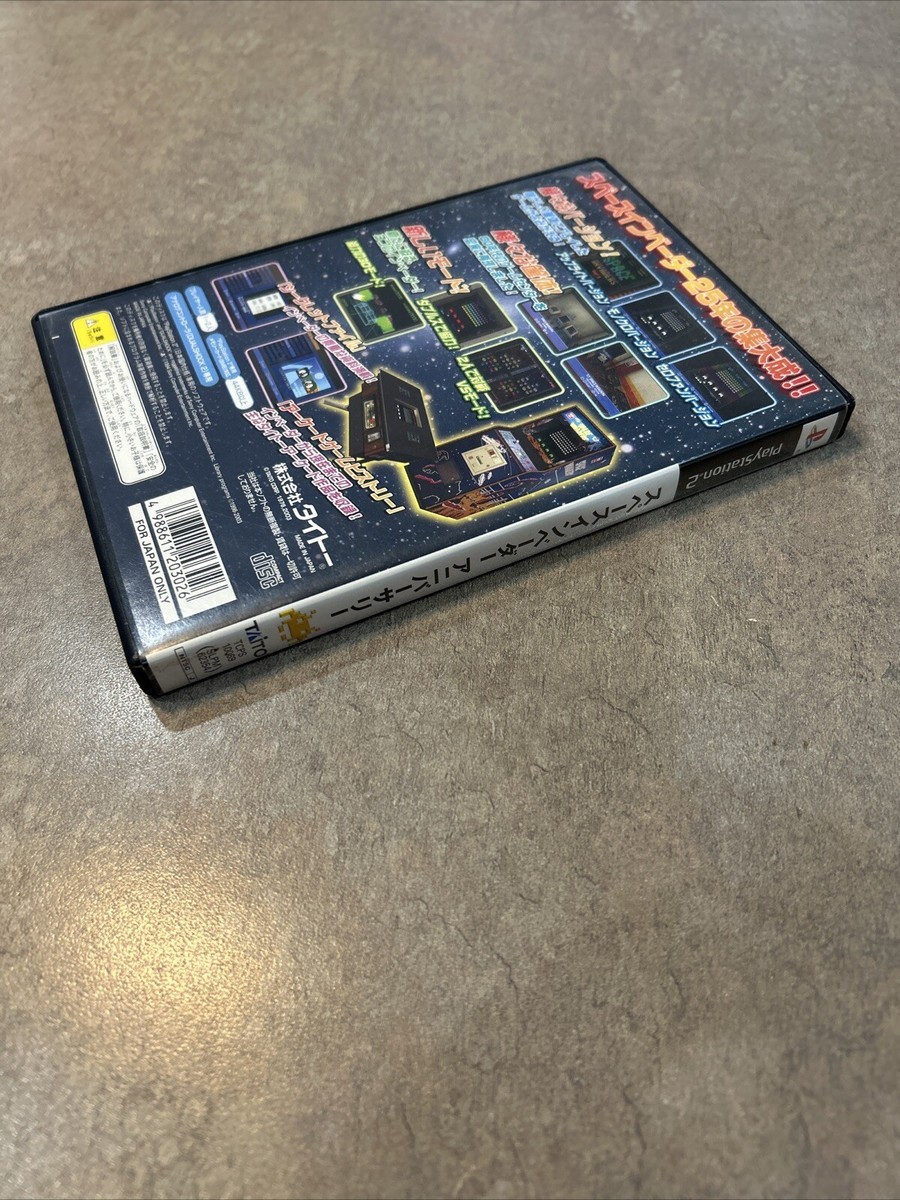Rare Space Invaders Anniversary SONY PS2 TBE VERSION JAPONAISE + PREVIEW CODE