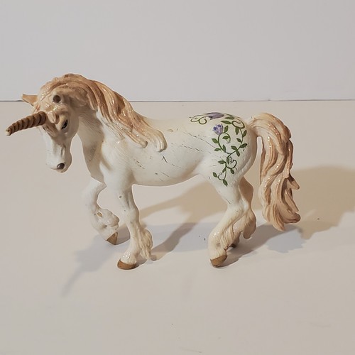 Caballo de fantasía unicornio Schleich Bayala 70432 blanco con brillo 2004 retirado - Imagen 2 de 11