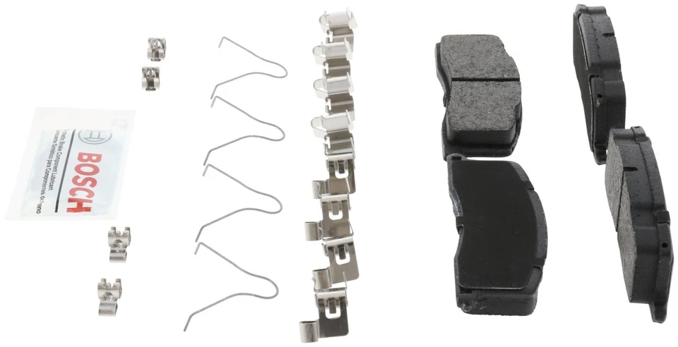 Juego de pastillas de freno de disco - pastillas de freno de cerámica azul con herrajes para Toyota Previa 1991 Foto 4 de 4