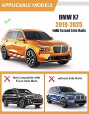 KINGGERI 300lbs Lockable Roof Rack Cross Bars Compatible with BMW X7 G07 2019...