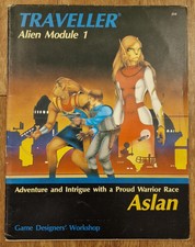 RPG Book Alien Module 1 Aslan for Classic Traveller by GDW