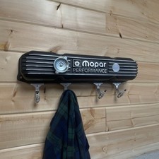 Valve Cover Coat Rack - Nos Big Block Mopar Performance Valve Cover - Black Valve Cover Coat Rack - Nos Big Block Mopar Performance Valve Cover - Black