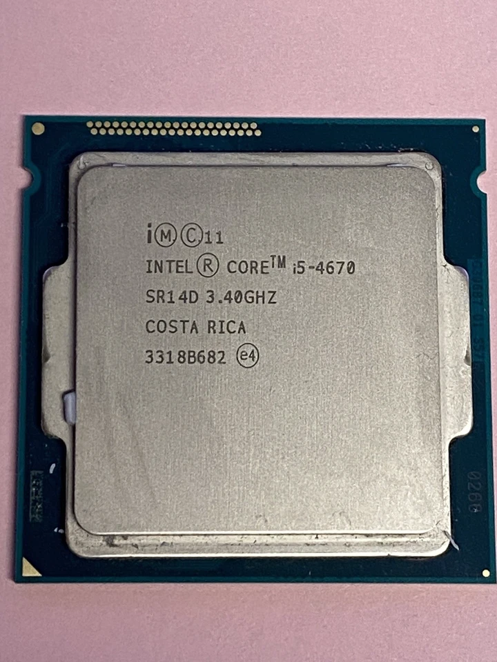 Intel Core i5-4670 SR14D 3.40GHz 6MB 4-Core LGA1150 Socket CPU Processor - Image 4 of 4