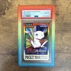 Pokemon Mew Carddass Foil Rare Japanese 1997 PSA 8 — Low Pop; Guard Included