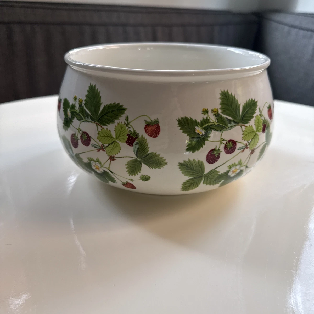 PORTMEIRON・Summer Strawberriesa（新品未使用） Summer Strawberries Dinner Plate by Portmeirion | Replacements, Ltd.