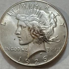 1926 $1 Peace Dollar This Is Very Nice Little Sigh Of Any Wear
