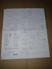 Gottlieb HARBOR LITES Pinball Schematic
