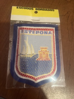 Embroidered Travel Patch/Badge Of Estepona, NOS, Brand New