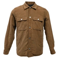 A.P.C. Alex Corduroy Jacket In Brown Cotton Men Ochre S