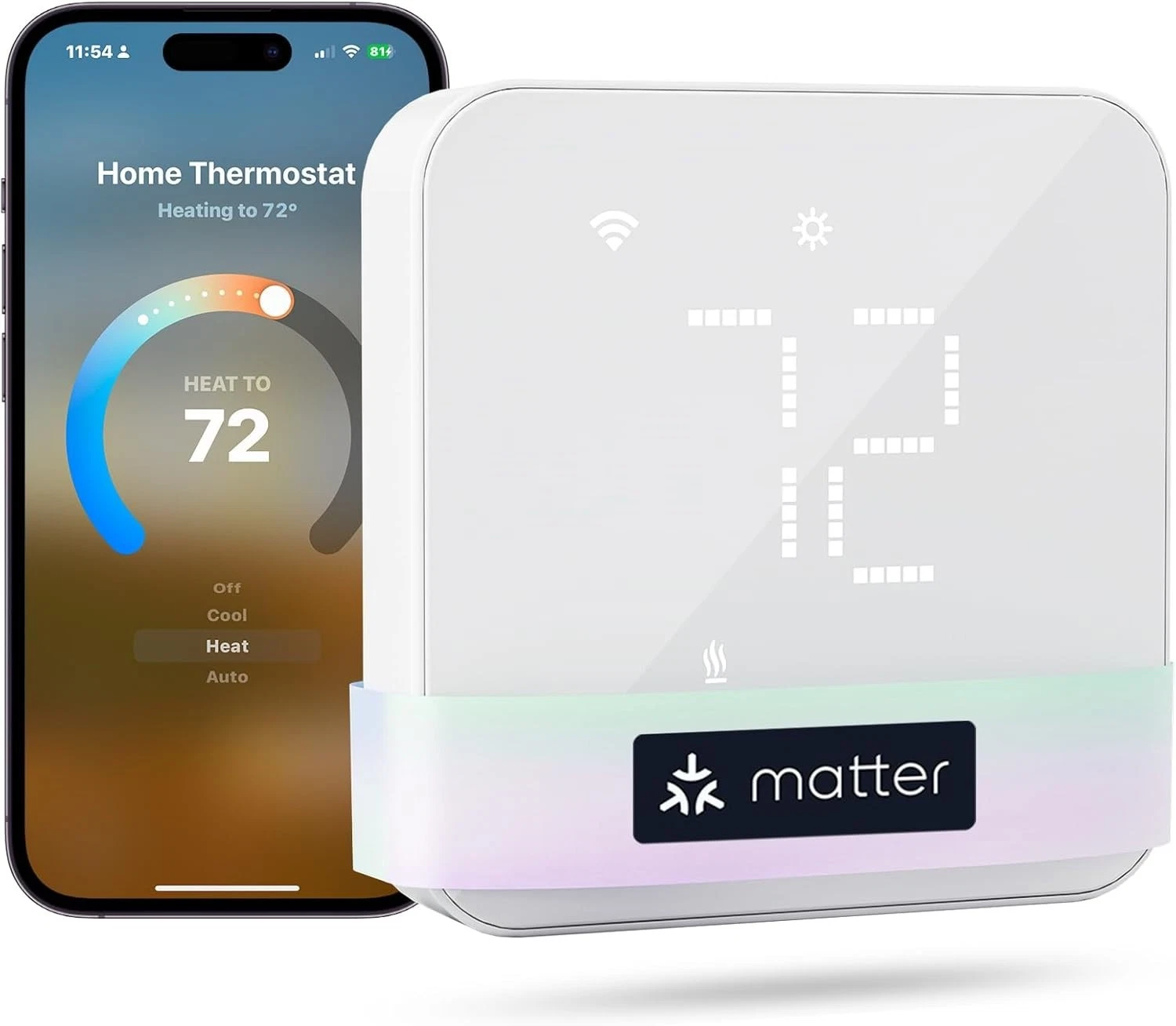 meross Smart Thermostat for Home WiFi Thermostat Works Alexa Apple Google - NEW