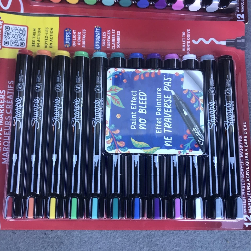 Sharpie Medium Bullet Tip Creative Markers 12 Pak NWT - Изображение 4 из 4